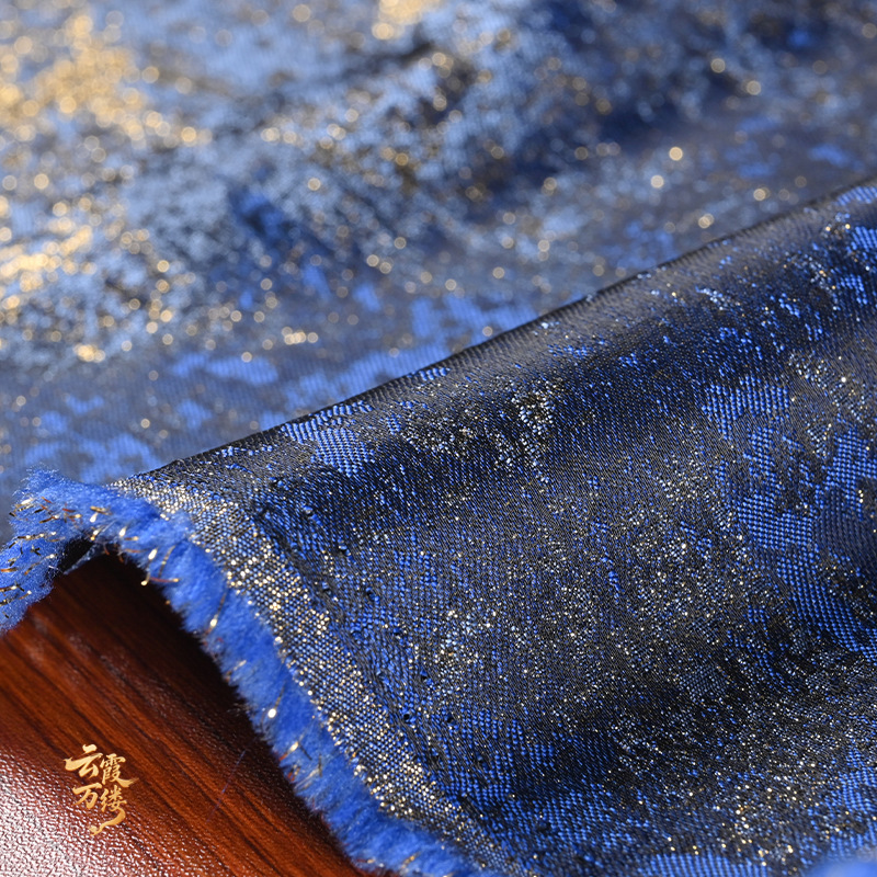 Retro Mavi Altın Yaldızlı Grad - Home Textile incelemesi ve fiyatı